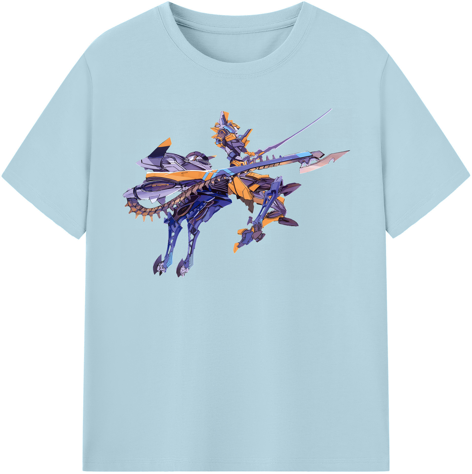 （画像用） EVA 新世紀エヴァンゲリオン 綿100％半袖Tシャツ（フロントプリント）
